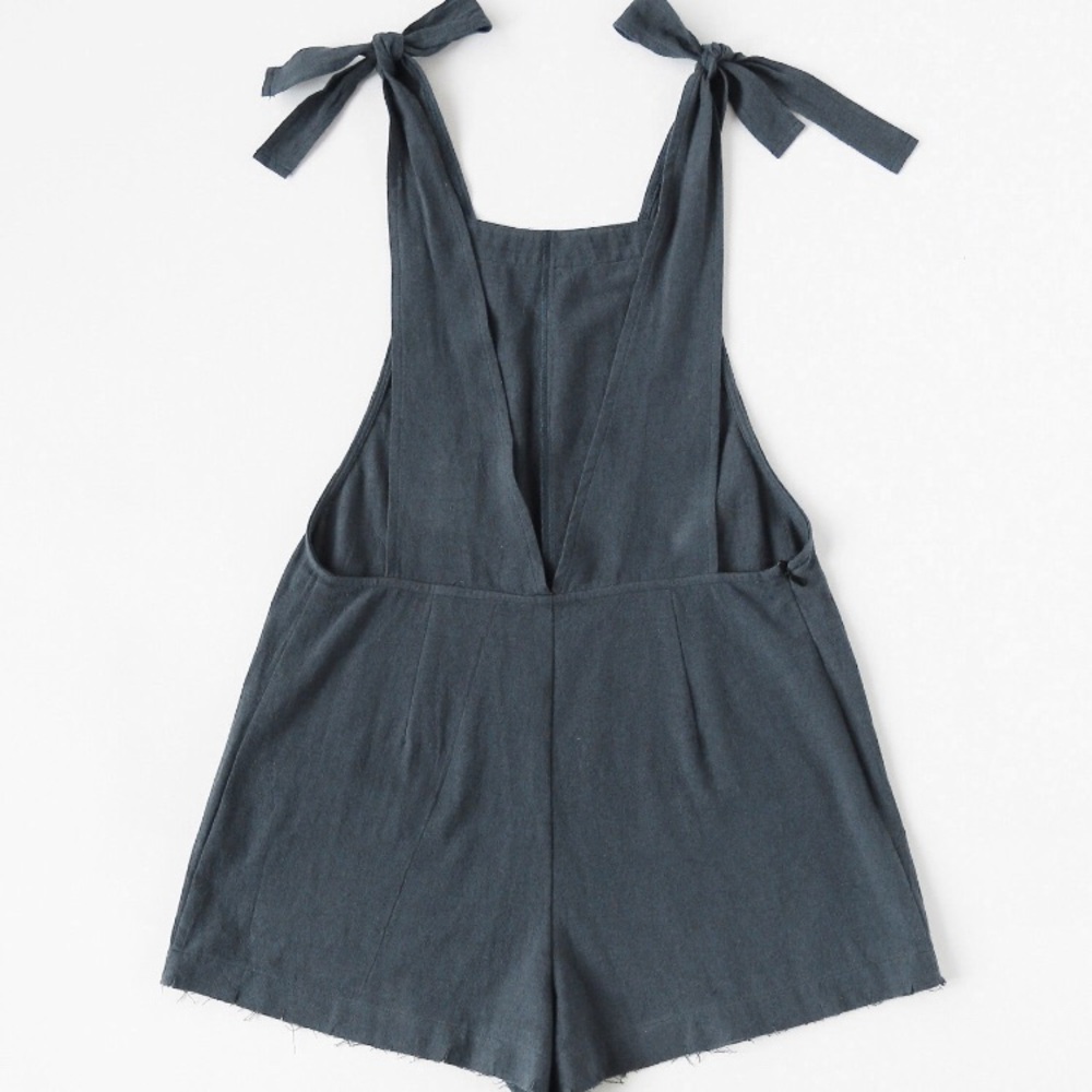 Self tie romper